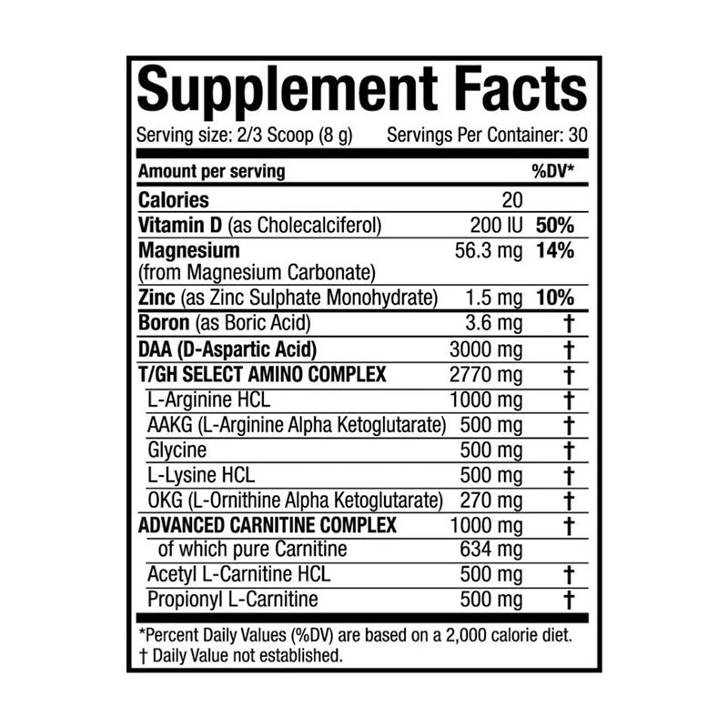 Scitec Nutrition TGH Test GH 300 gram - Galeri
