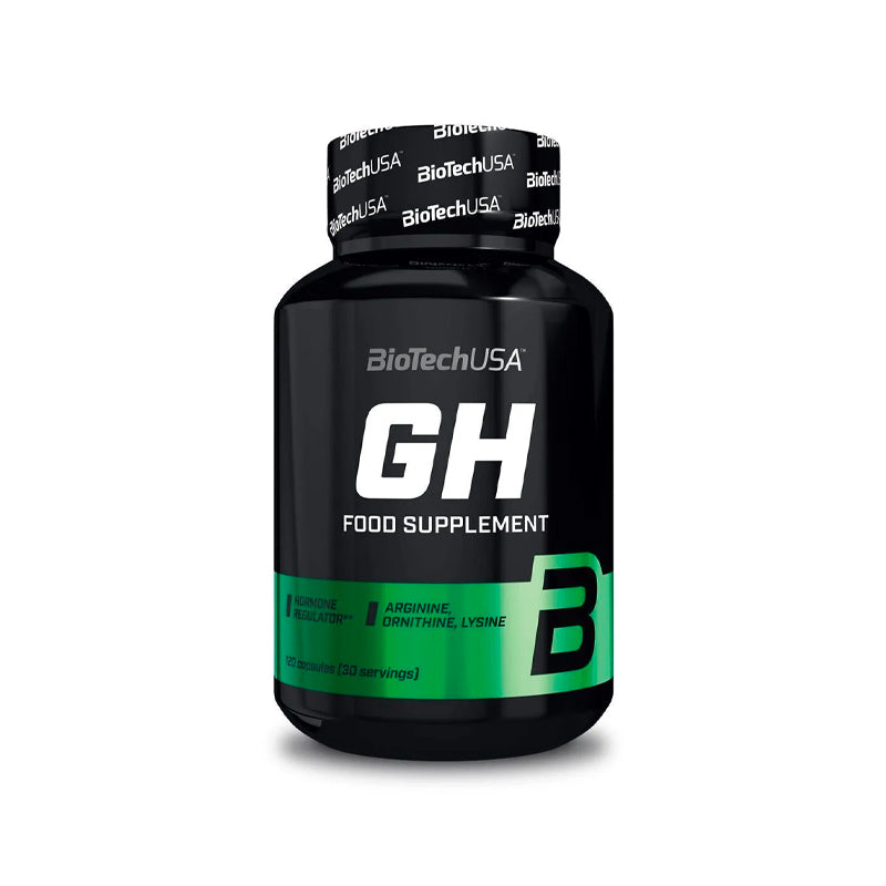 BiotechUSA Gh Up Max Aol Growth ARGİNİNE ORNİTHİNE LYSİNE 120 Caps