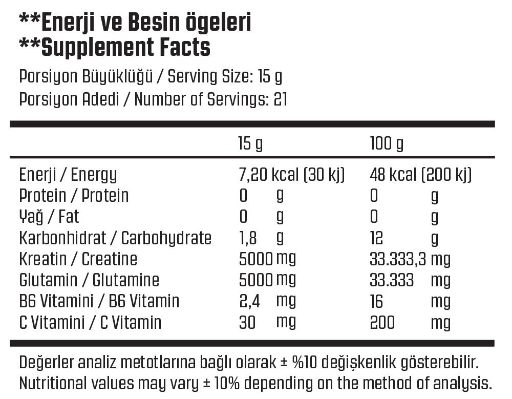 Ptgo Kreatin Glutamin 21 Sase Ananas - Galeri