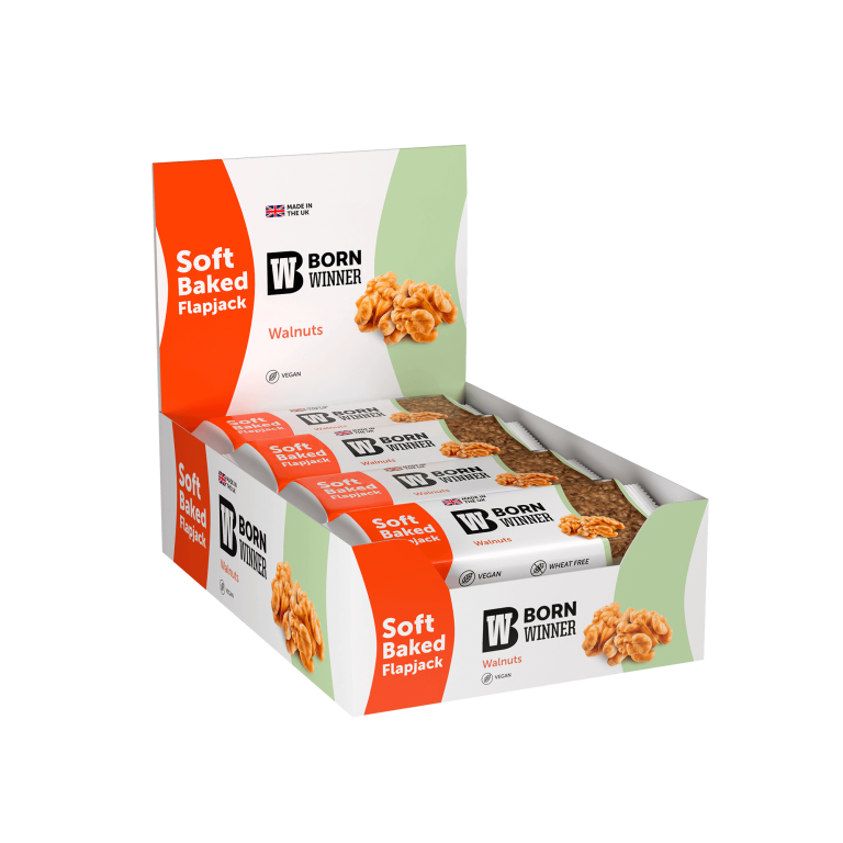Born Winner Flapjack Yulaf Protein Bar Box 12X90 - Galeri