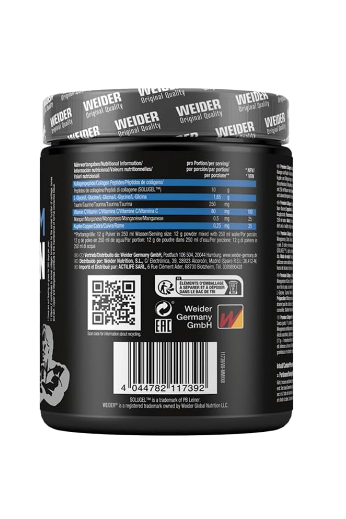 Weider Premium Collagen 300 gr - Kolajen Takviyesi - Galeri
