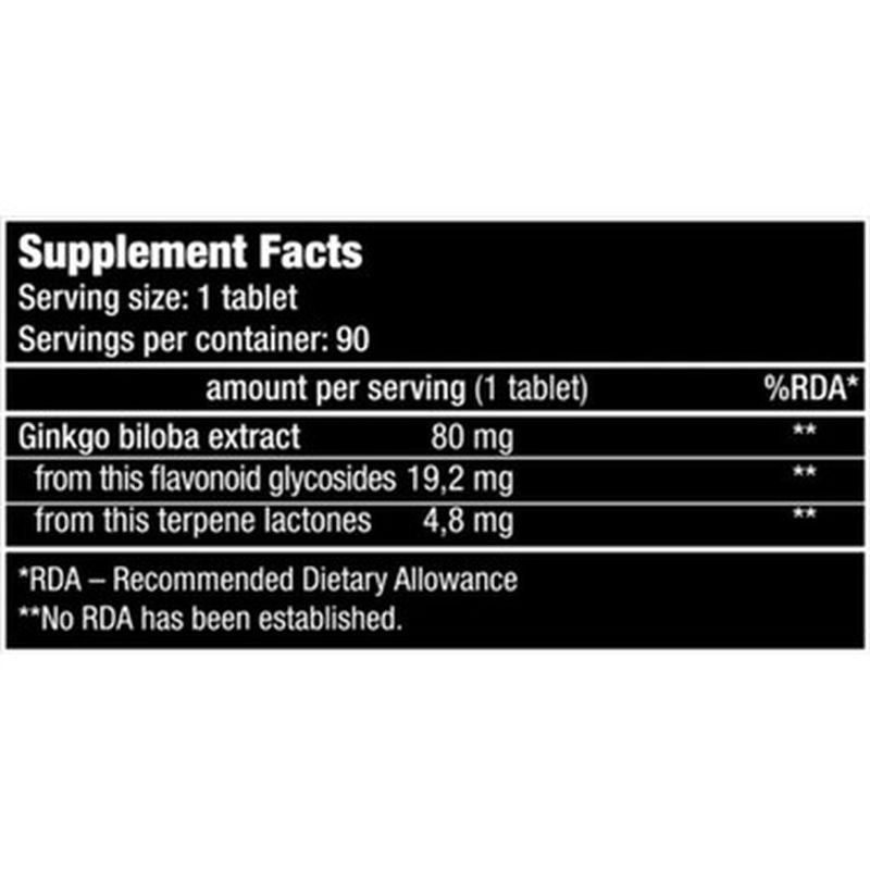 Bi̇otech Usa Ginkgo Biloba 90 Tablet - Galeri