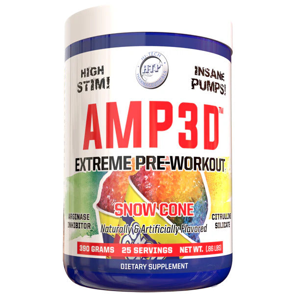 Hi Tech Pharmaceuticals AMP3D Nox Preworkout 390 grams - Galeri