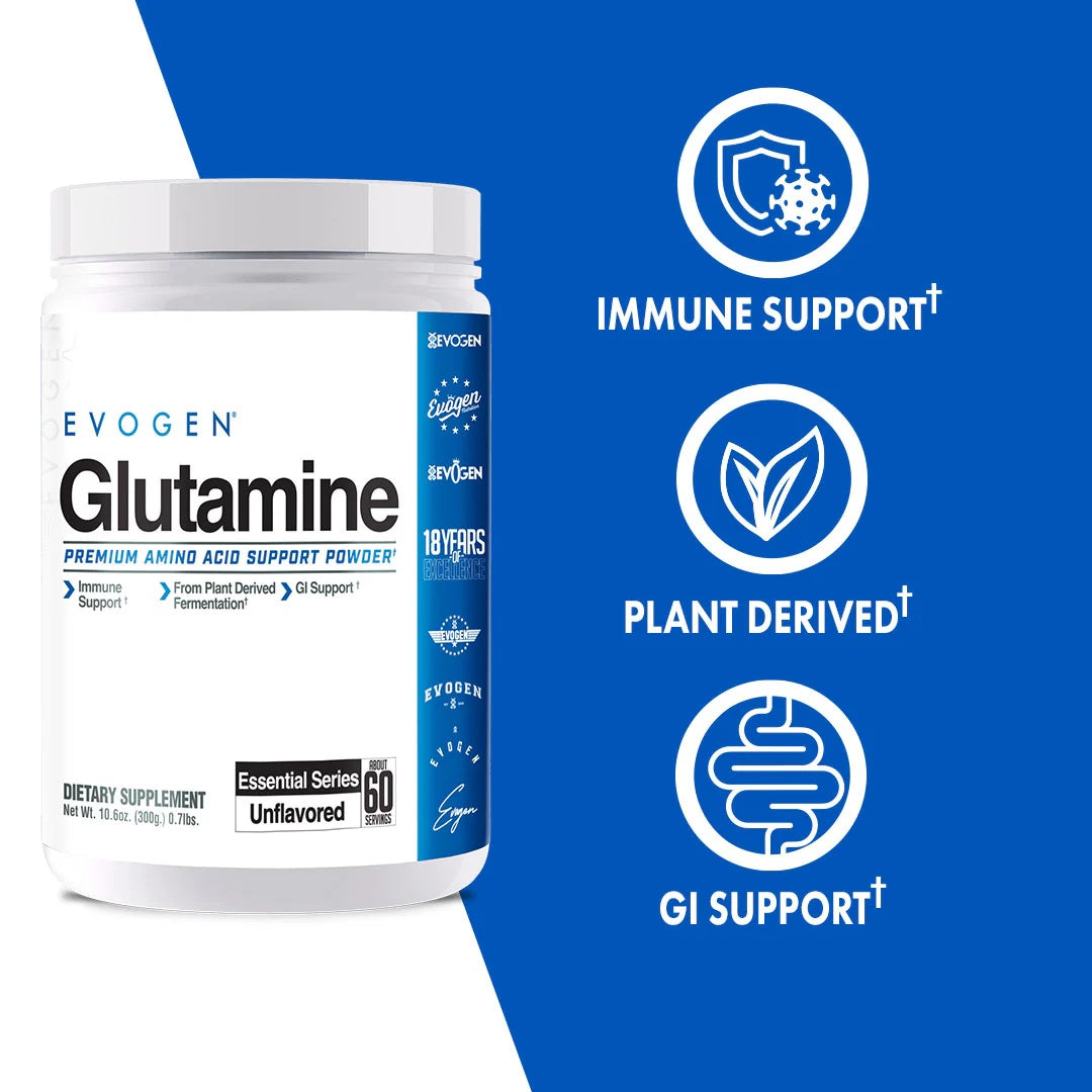 Evogen Nutrition Glutamine Recovery Amino Acid Supports Muscle Recovery 300 g - Galeri