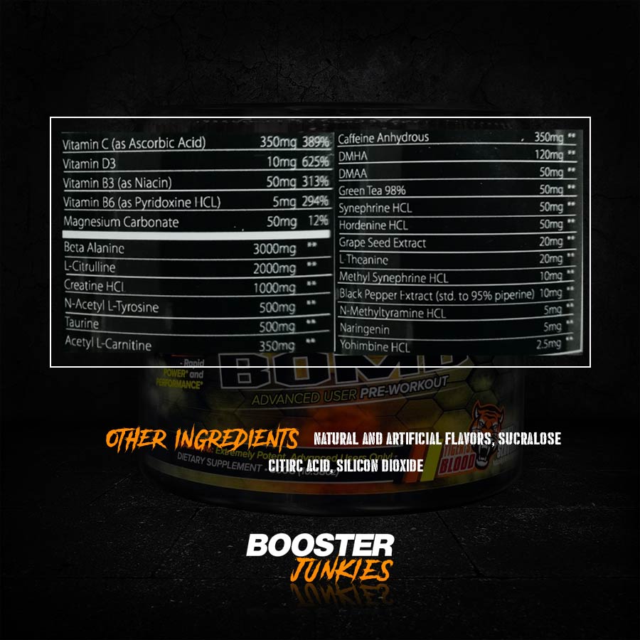 CORE LABS NİTRİX BOMB PREWORKOUT - Galeri