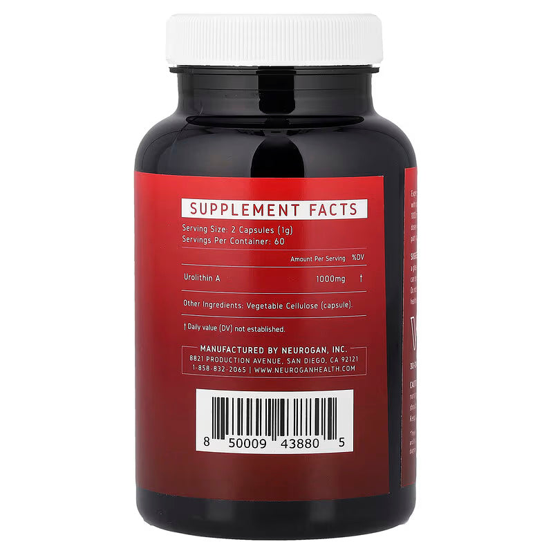 Neurogan Urolithin A PRO Ultra Micronized 1000mg 120 Caps - Galeri
