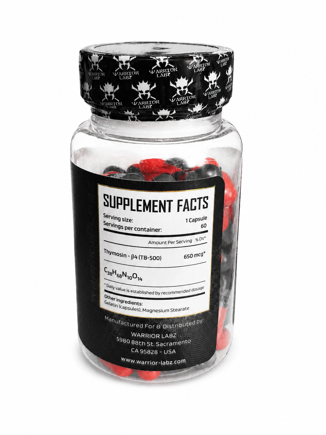 Warrior Labs Tb500 650 Mcg 60 Caps - Galeri