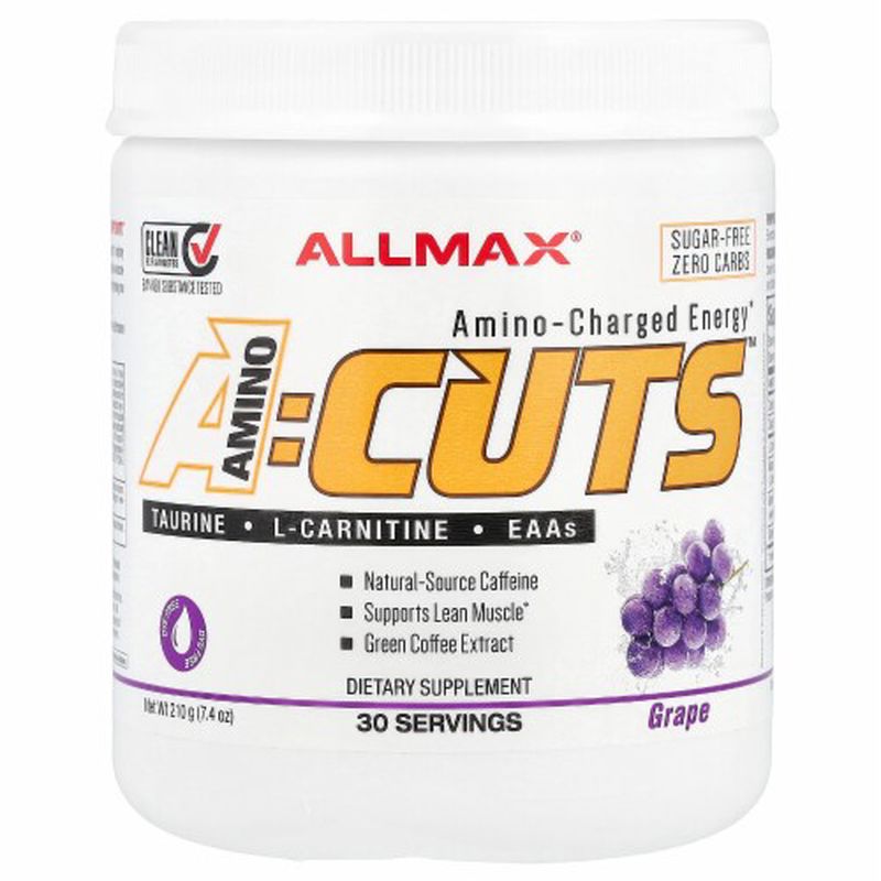 ALLMAX Nutrition AMINO EAA ANİMAL CUTS (L-CARNİTİNE+GREEN COFFEE+TAURİNE) 30 SERVİS AROMALI TOZ FORM - Galeri