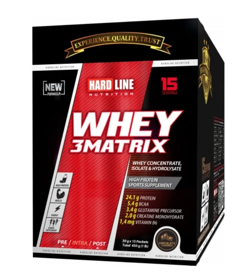 WHEY 3MATRIX Sachet 26 adet * 30g KURABİYELİ