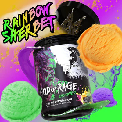 Centurion Labz God of Rage Pump PreWorkout Unchained - Galeri