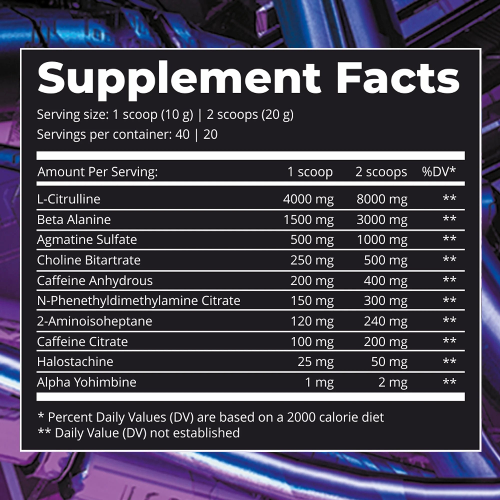 Dark Labs Crack Preworkout 40 Servis - Galeri