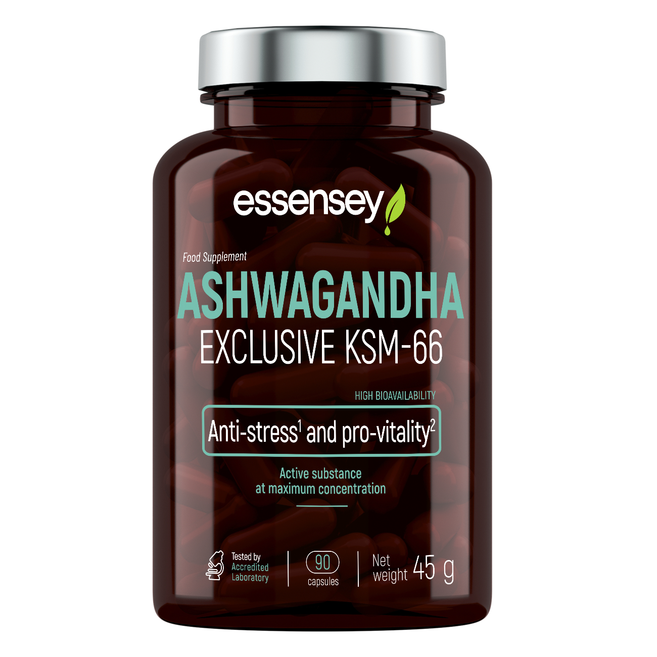 TREC ESSENSEY ASHWAGANDHA EXCLUSIVE KSM66 90 caps