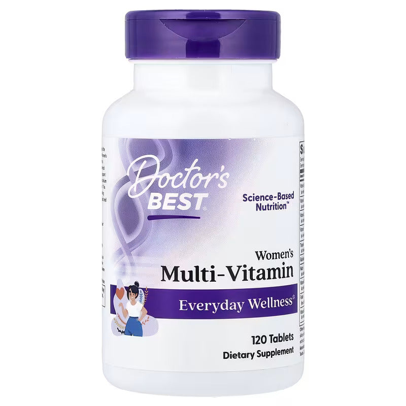 Doctor's Best Women's Vitamin MultiVitamin 120 Tablets