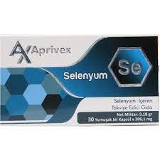 Aprivex Selenyum 30 Yumusak Kapsul
