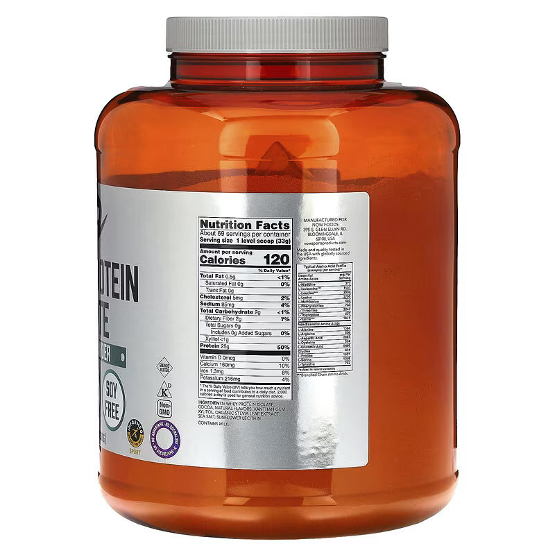 NOW Foods Sports Whey Protein Isolate İzole 2 Kg - Galeri