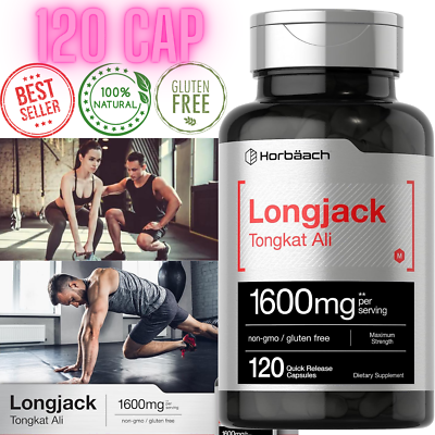 Horbaach Longjack Tongkat Ali 1600mg | 120 Kapsül - Galeri
