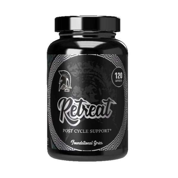 Centurion Labz Retreat PCT Post Cycle Support (Tribulus + Maca + Fenugreek + Boron + Dim) 120 Caps - Galeri
