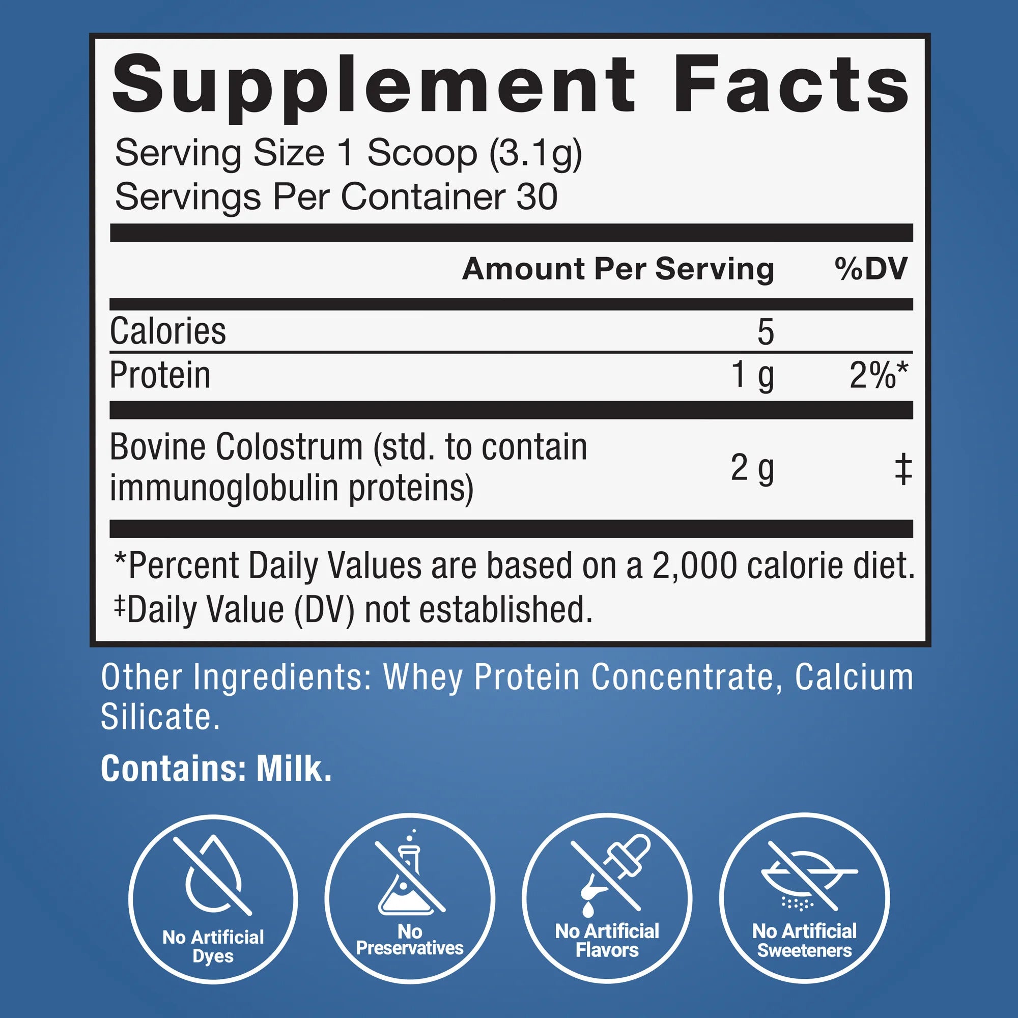 Force Factor Awesome Bovine Gut İmmune Colostrum Powder Pasture Raised Grass Fed 30 Servings - Galeri