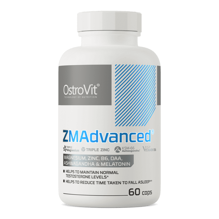 OstroVit ZMAdvanced Testo Booster (Daa Aspartic Acid+Zinc+Magnesium) 60 caps