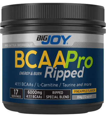 BIGJOY SPORTS-BCAAPRO RIPPED ANANAS 204g