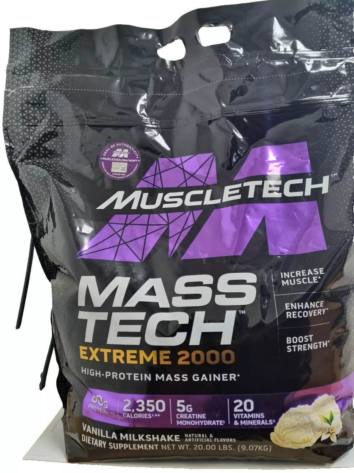 Muscletech Gh Masstech Gainer 9 KG - Galeri