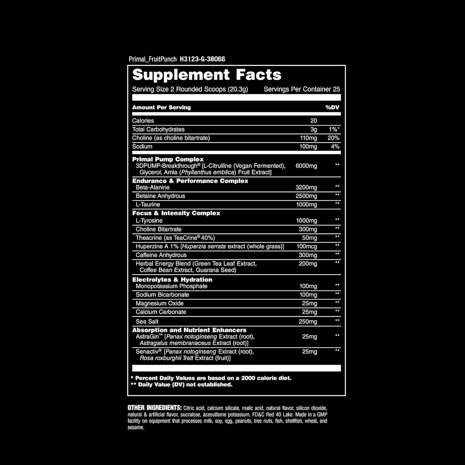 Universal Animal Primal PreWorkout 507.5 Gr - 50 servis - Galeri