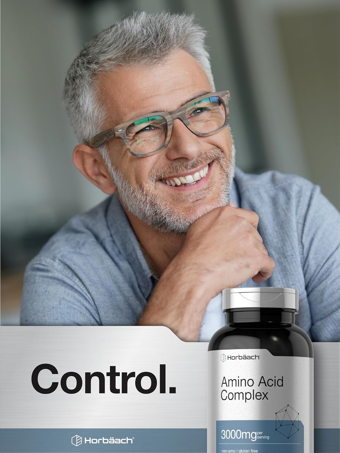 Horbaach Amino Acid Complex 3000mg 250 Caplet - Galeri