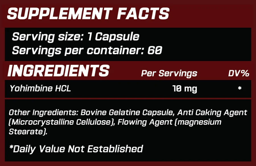 Grimlabs Yohimbine HCL 60 Kapsül - Galeri