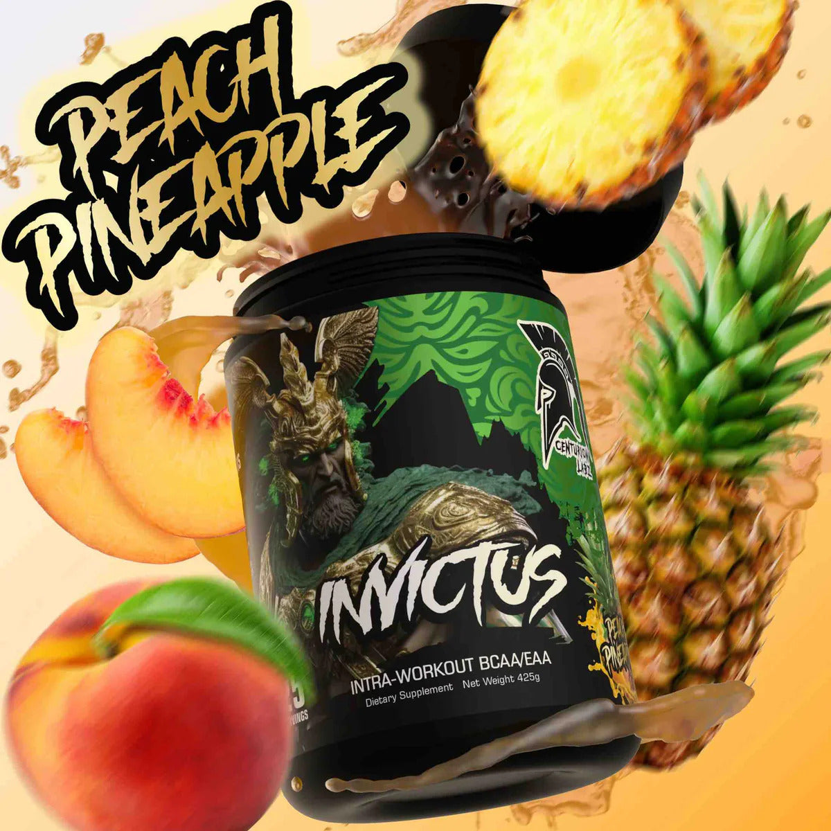 Centurion Labz Invictus Bcaa + Eaa + Glutamine + Taurine Amino Recovery Matrix Alpha gpc - Galeri