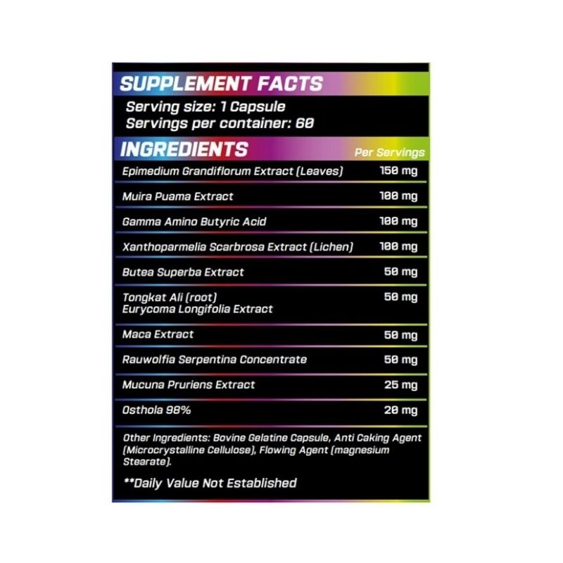Grimlabs PornStar 60 Kapsül - Galeri