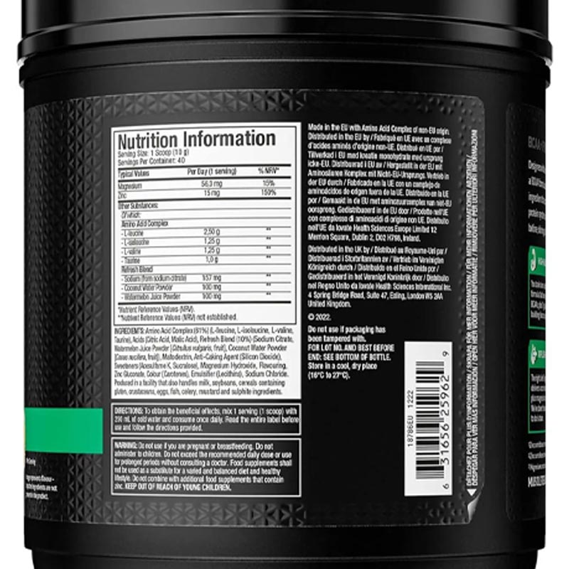 MUSCLETECH AMİNO BUİLD EAA 40 SERVİS - Galeri