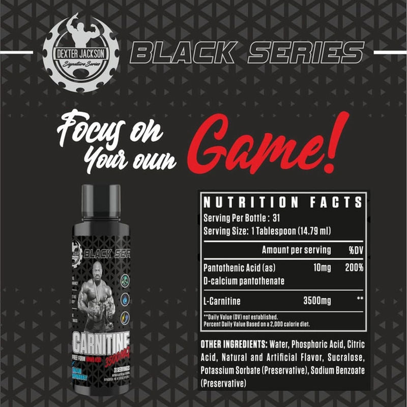 Dexter Jackson Black Series L-Carnitine 3500 - Galeri