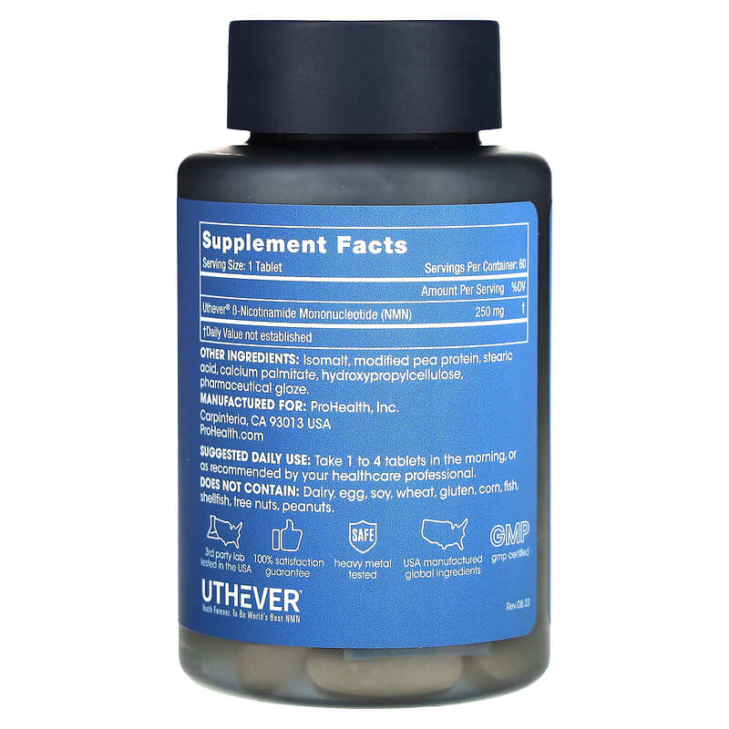 ProHealth Longevity NMN Pro Sustained Release  Brain & Cognitive 250 250 mg 60 Tablet - Galeri