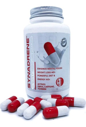 Hitech Synadrene (Yohimbine+Alpha lipoic acid+Green Tea+Dmha) 45 Tablet - Galeri