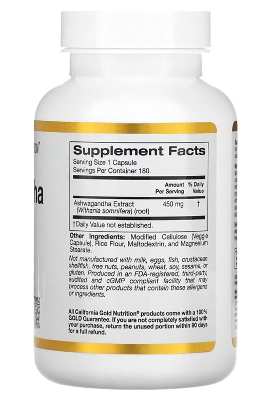 Cali̇forni̇a Gold Ni̇tri̇ti̇on Ashwagandha 180 Kapsül - Galeri