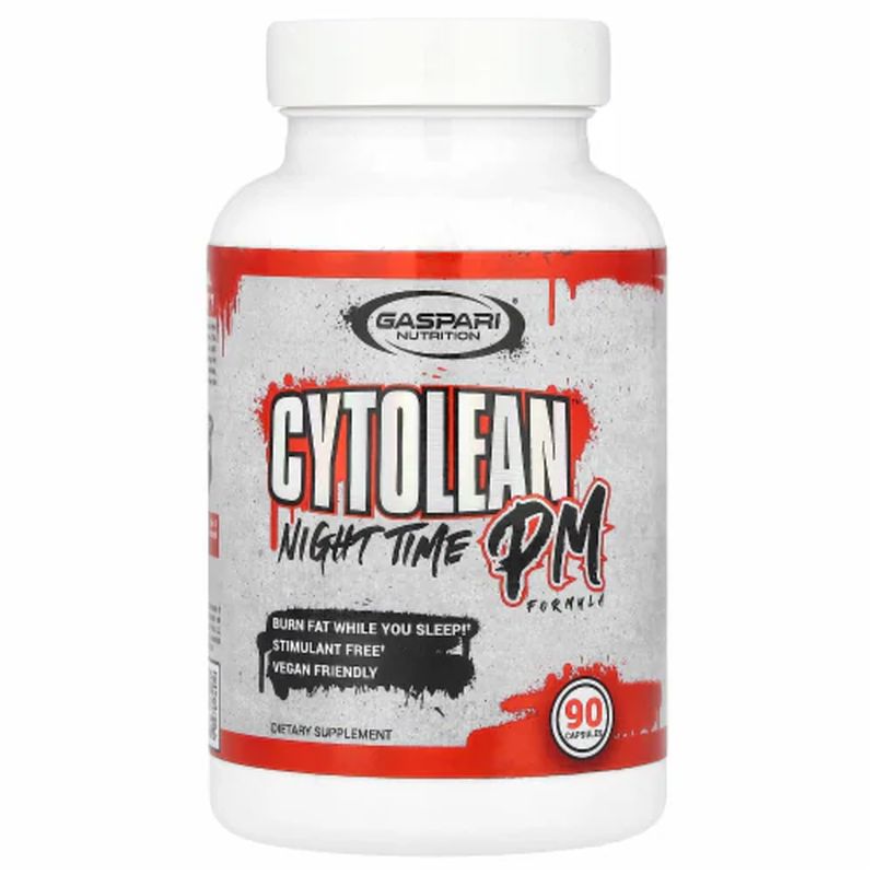 Gaspari Nutrition Cytolean PM Nighttime Fat Burner with Melatonin, Gaba , Ksm66 Ashwagandha , Theanine , Htp , Glycine - Galeri