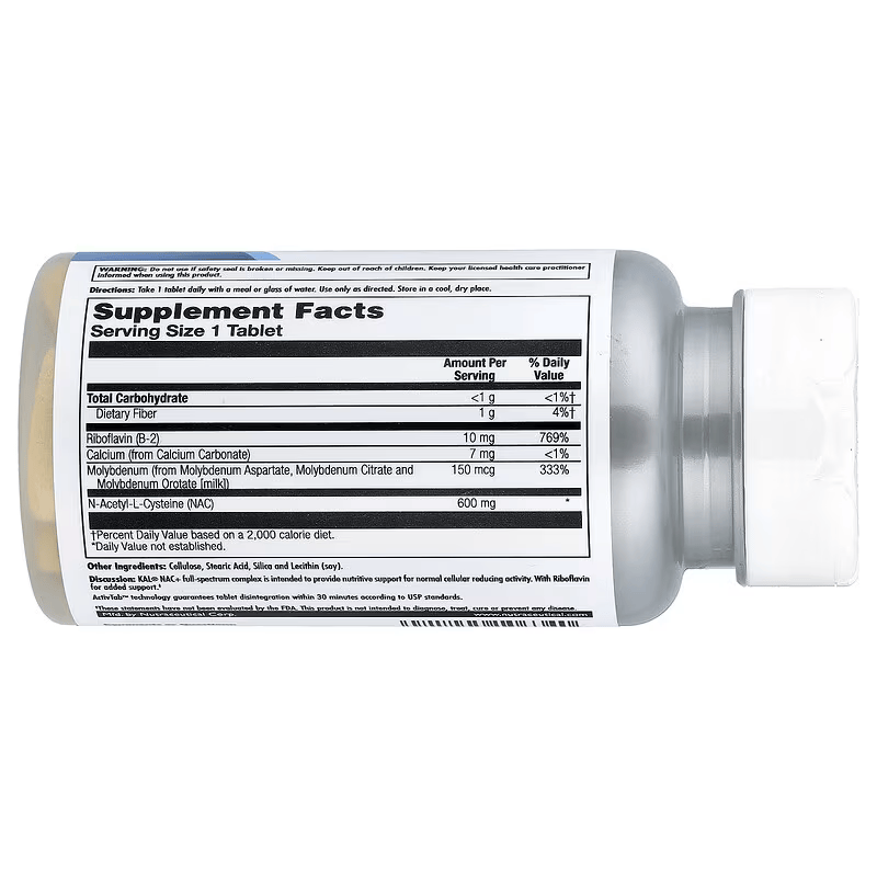 KAL N-Acetyl Cysteine NAC 600 mg 30 Tablet - Galeri