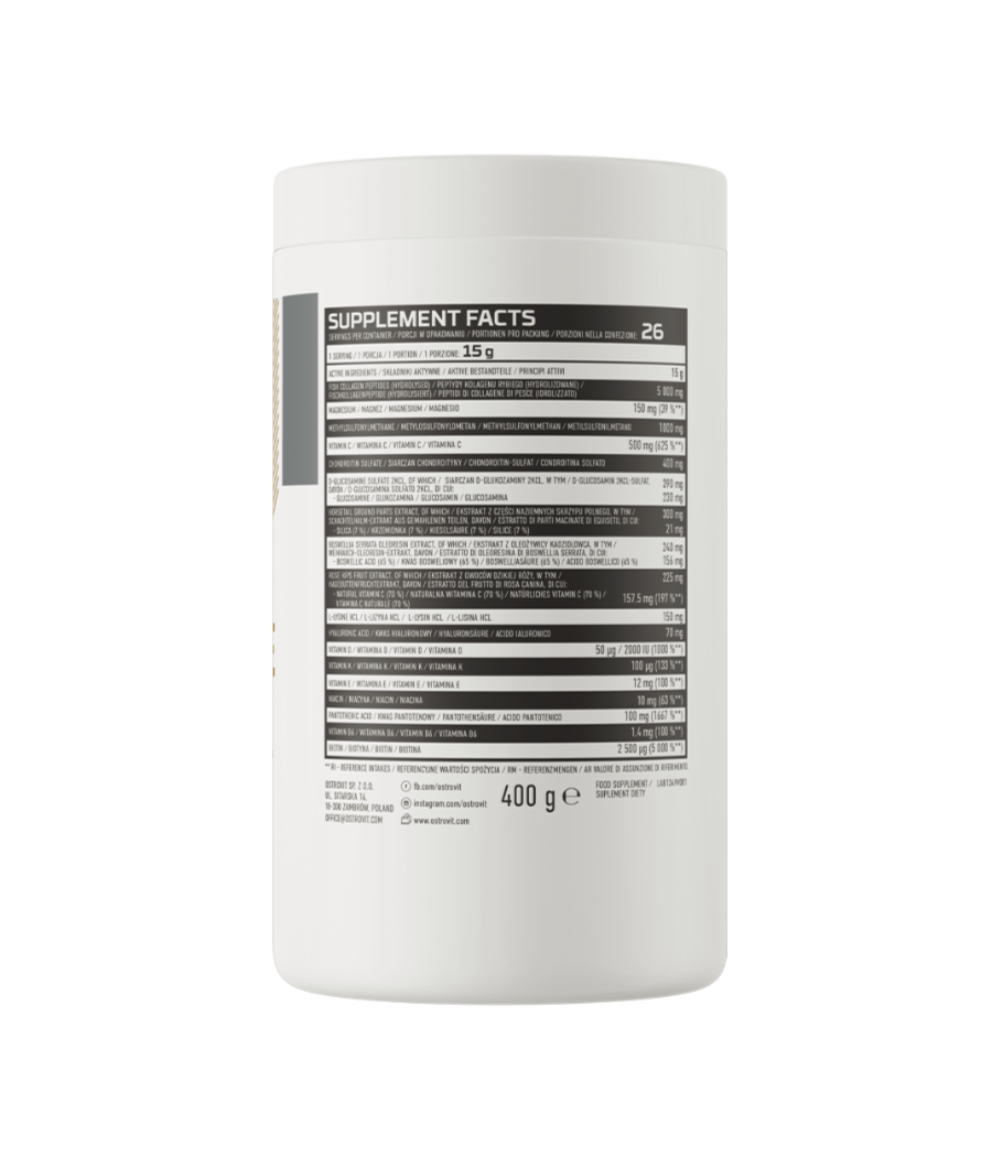 OstroVit Flex Revive (Fish collagen+MSM+Glukozamin) 400 g pineapple - Galeri