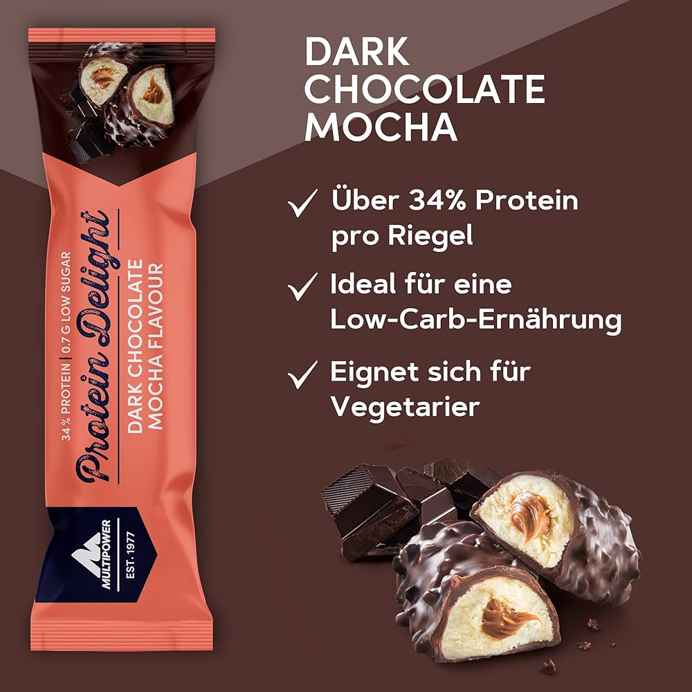 Multipower Protein Delight Protein Bar 18*35 Gr - Galeri
