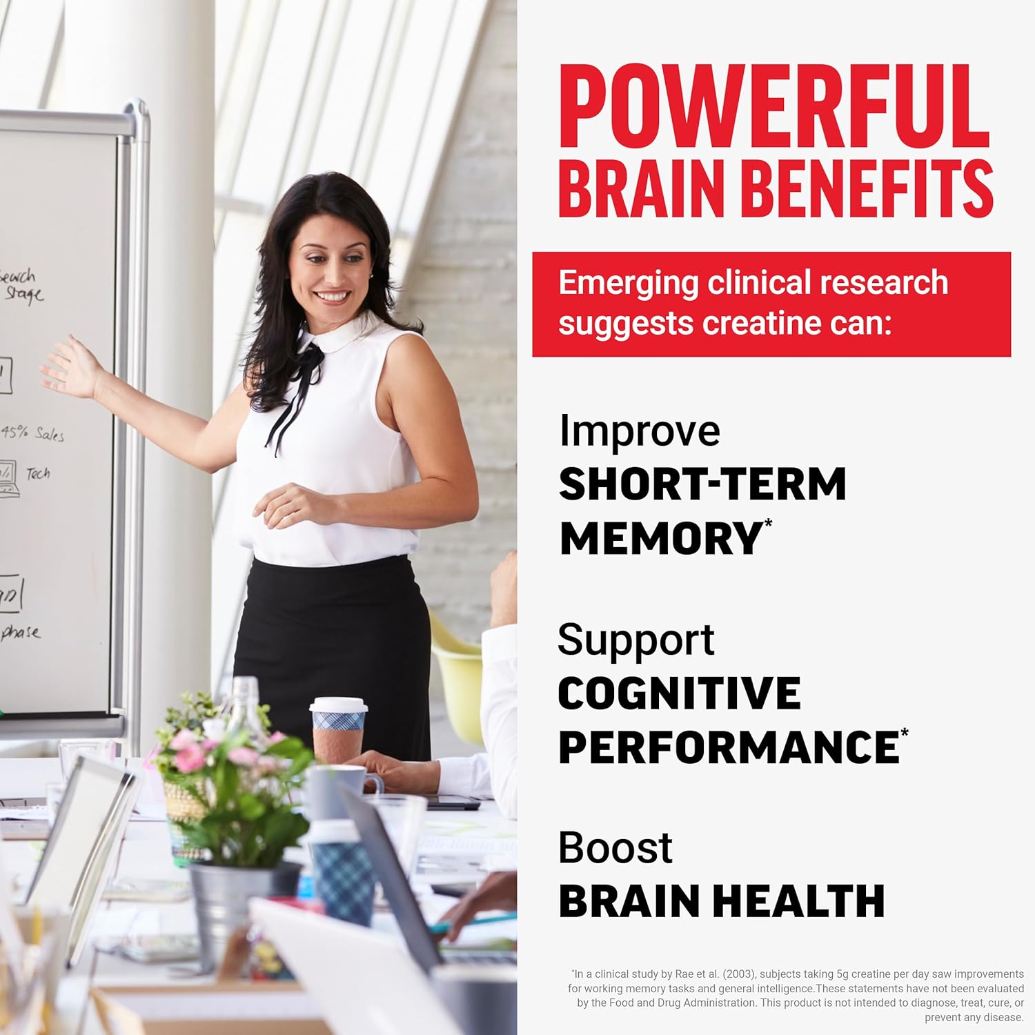 Force Factor Legendary Creatine Monohydrate Memory & Cognitive Sugar Free, Berry Blast 60 Chews - Galeri