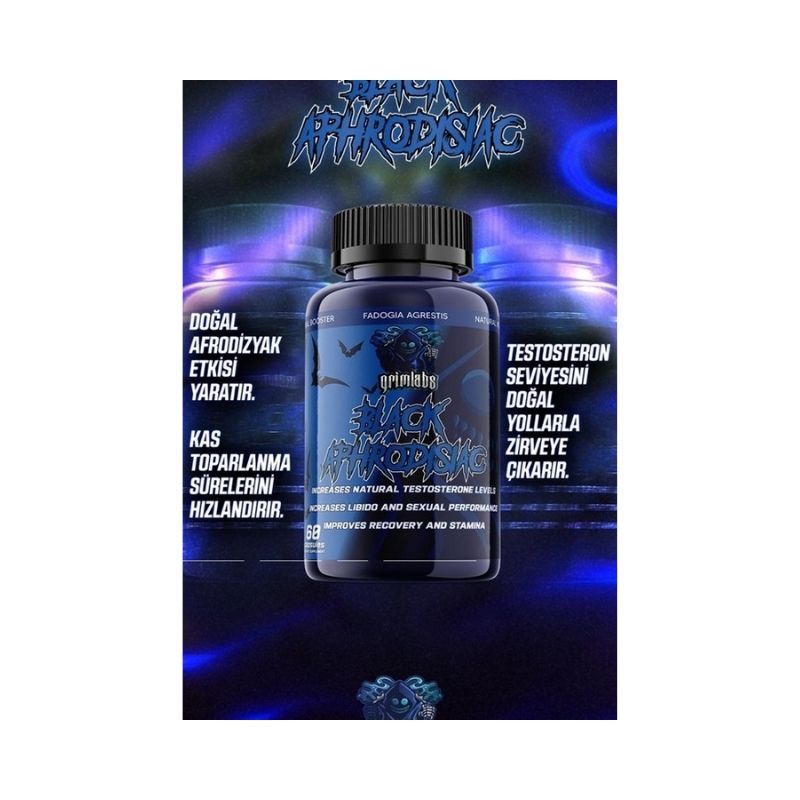Grimlabs Black Aphrodisiac Fadogia Agrestis 60 Kapsül -  600 MG - Galeri