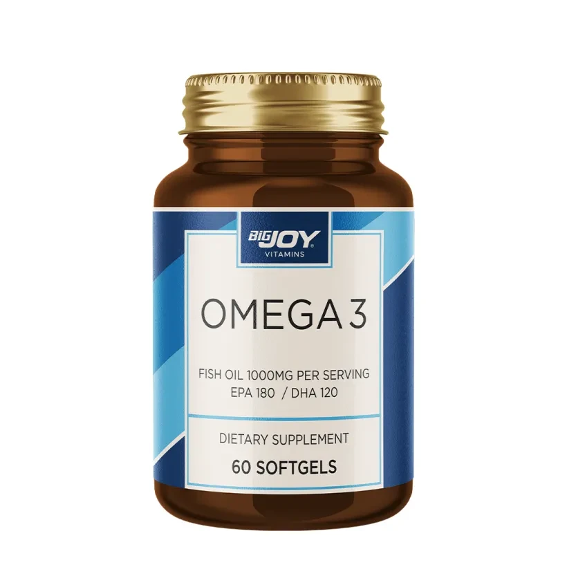Big Joy Vitamins Omega 3 60 Softgel