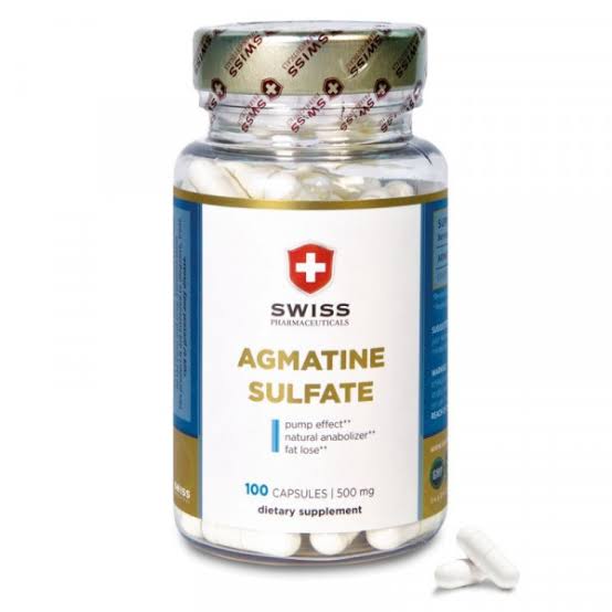 Swiss Agmatine Sulfate 500 mg 100 Kapsül
