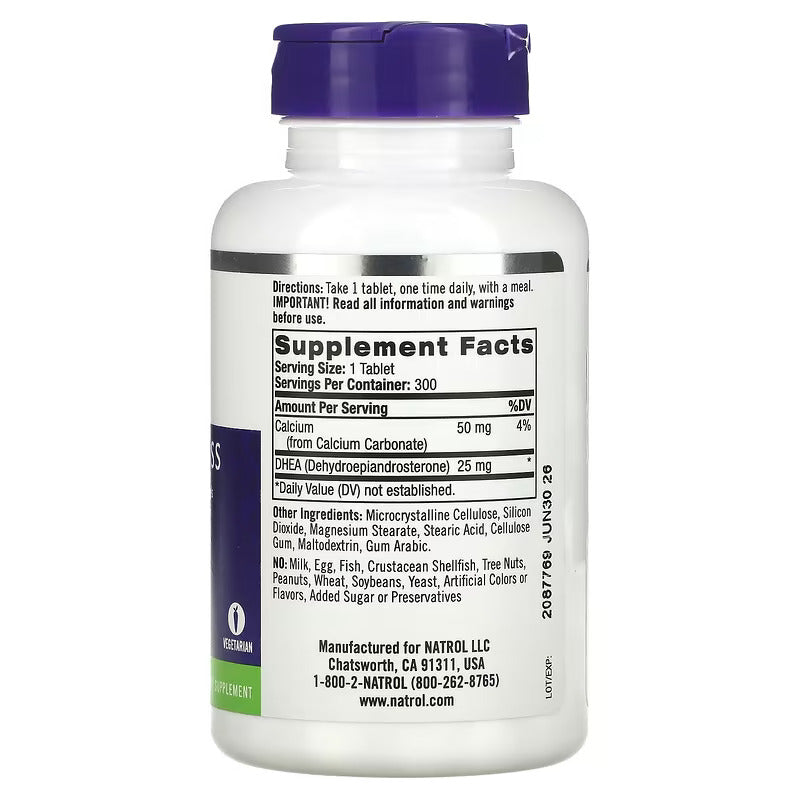 Natrol DHEA 25 mg 300 Tablet - Galeri
