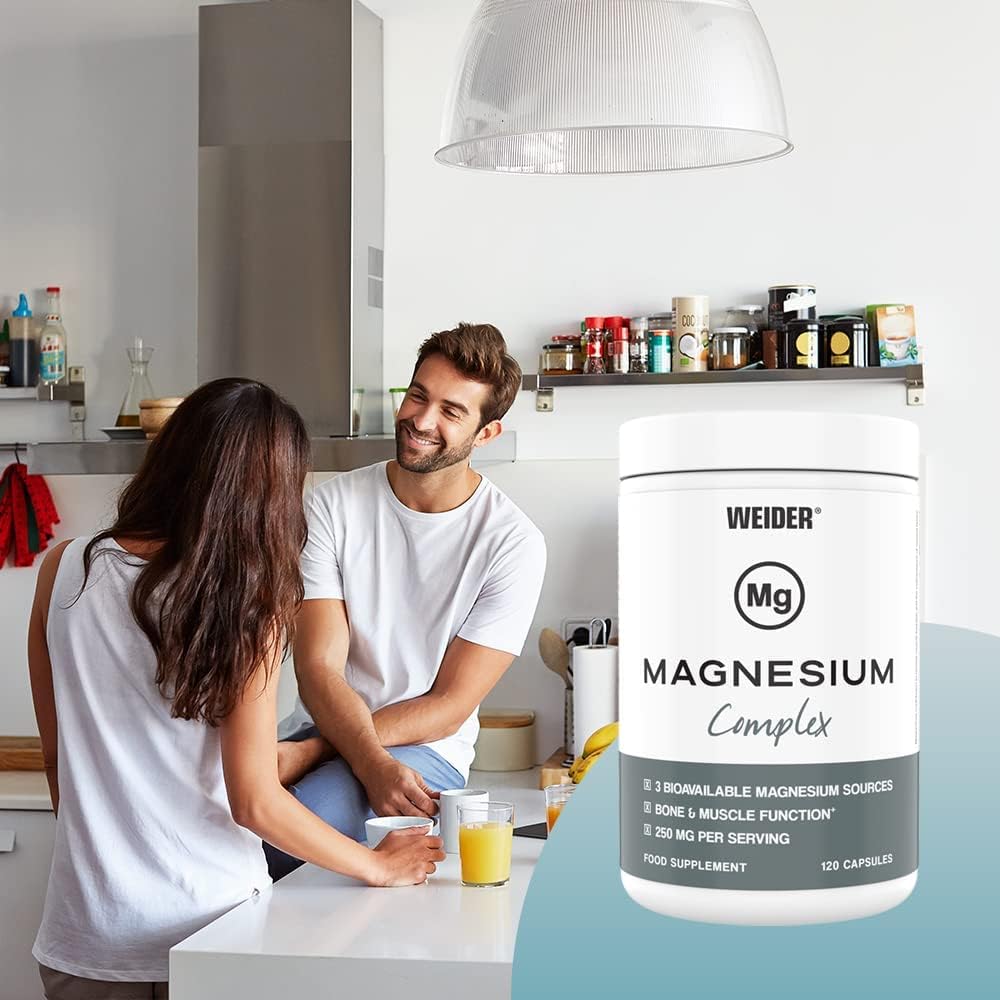 Weider Magnesium, Zma Complex – 120 caps - Galeri