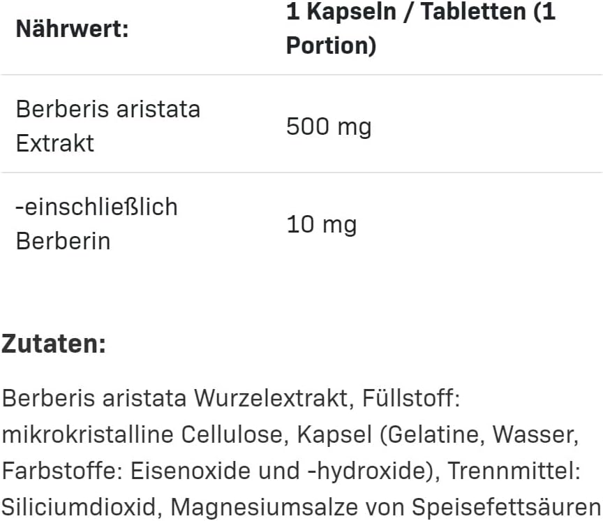 Allnutrition Berberine Indian Barberry Glucose support 500 mg – 90 Caps - Galeri