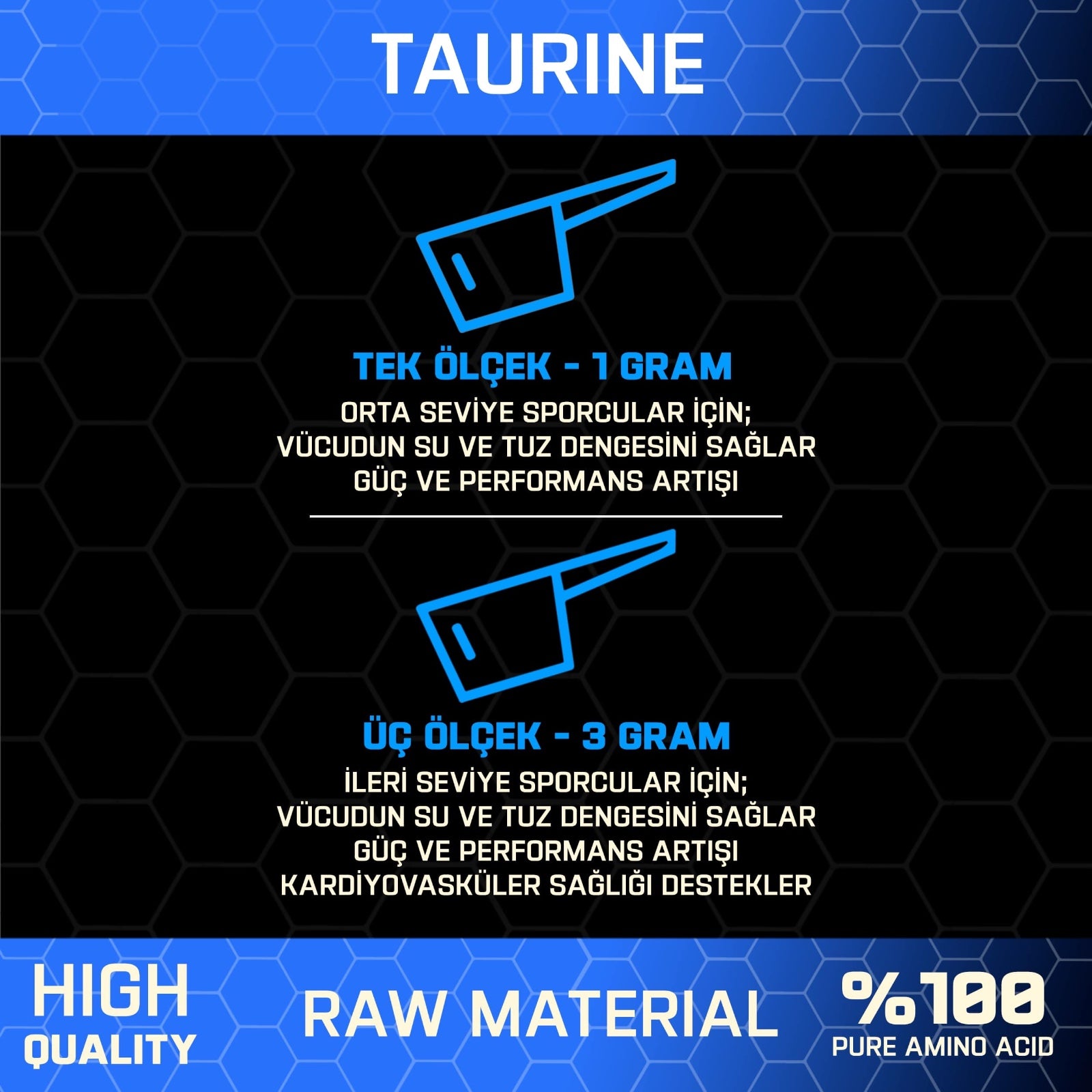 Proftein Taurine 500g - Galeri