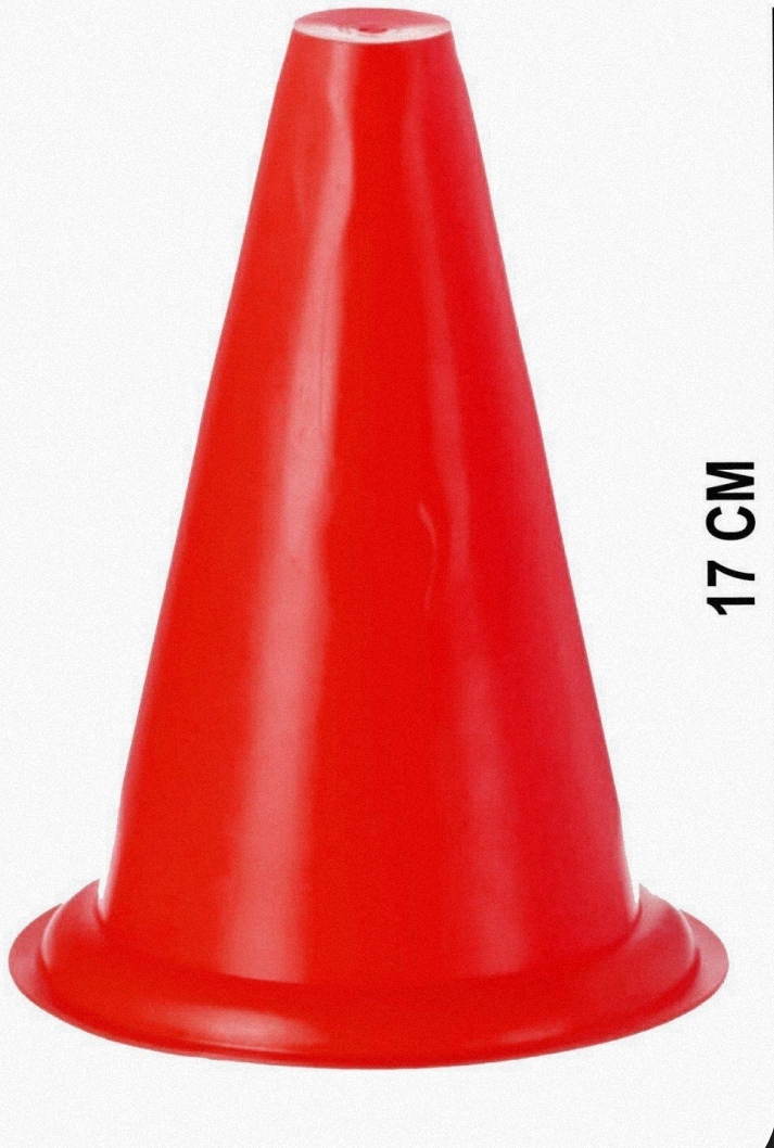 1 Adet 17 Cm Antrenman Hunisi 4 Renk Mevcut Mavi Sari Kirmizi Beyaz