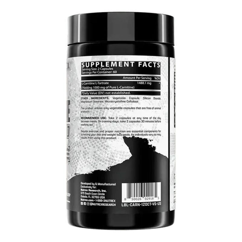 Nutrex L-Carnitine Burn 1000 120 Caps - Galeri
