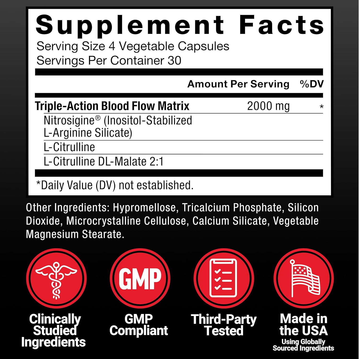 FORCE FACTOR Nitric Oxide Booster Fast-Acting L-Arginine Citrulline Maximize Muscle Pumps 120 Caps - Galeri